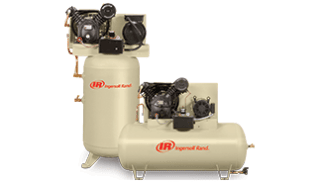 Ingersoll Rand 15TE Two-Stage Piston Air Compressor, Two Stage Piston Air  Compressors