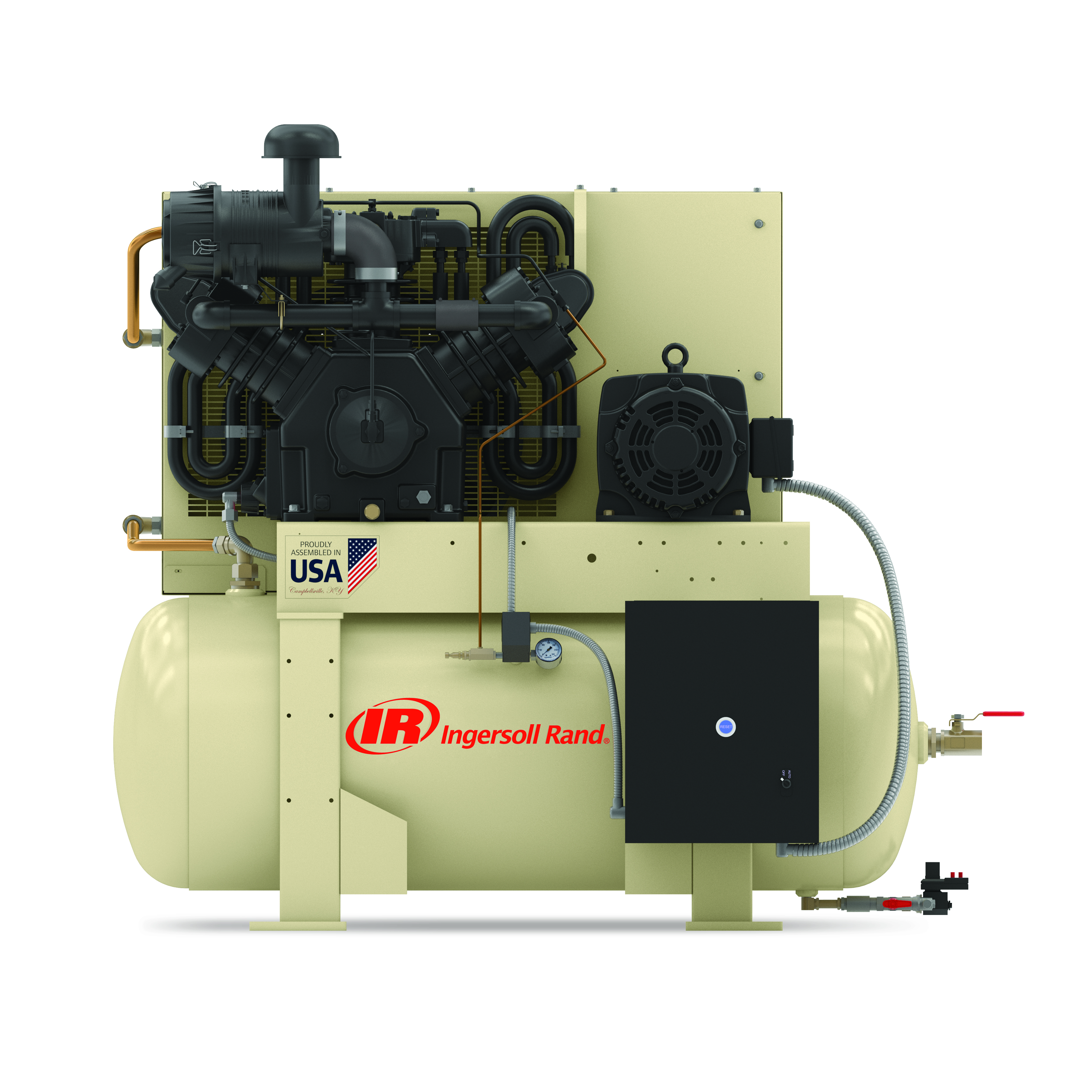 Ingersoll Rand Electric-Driven Duplex Air Compressors - 2-2475E5-P - Light  Tool Supply