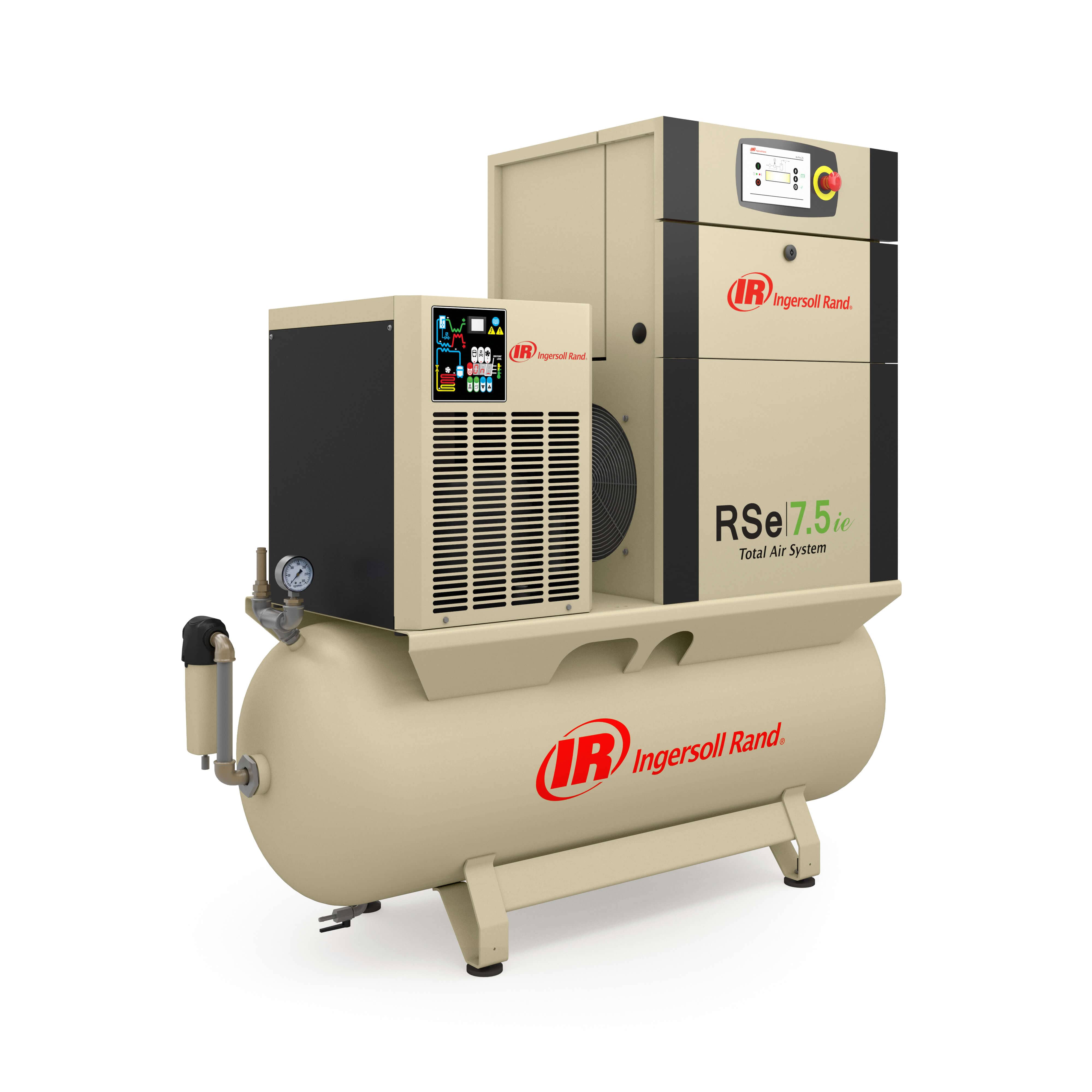 Ingersoll Rand Compresseurs d'air rotatifs à vis lubrifiées Next Generation R-Series 7,5 - 11 kW, Rendement supérieur