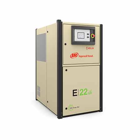 Compressori d'aria rotativi a vite oil-free serie E da 15 a 37 kW