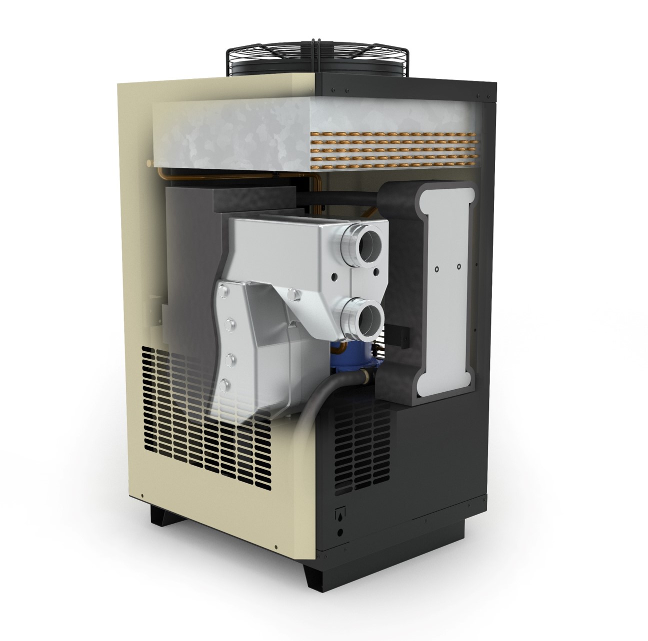 secadores por refrigeração de ciclo de alta eficiência para tratamento de ar comprimido 